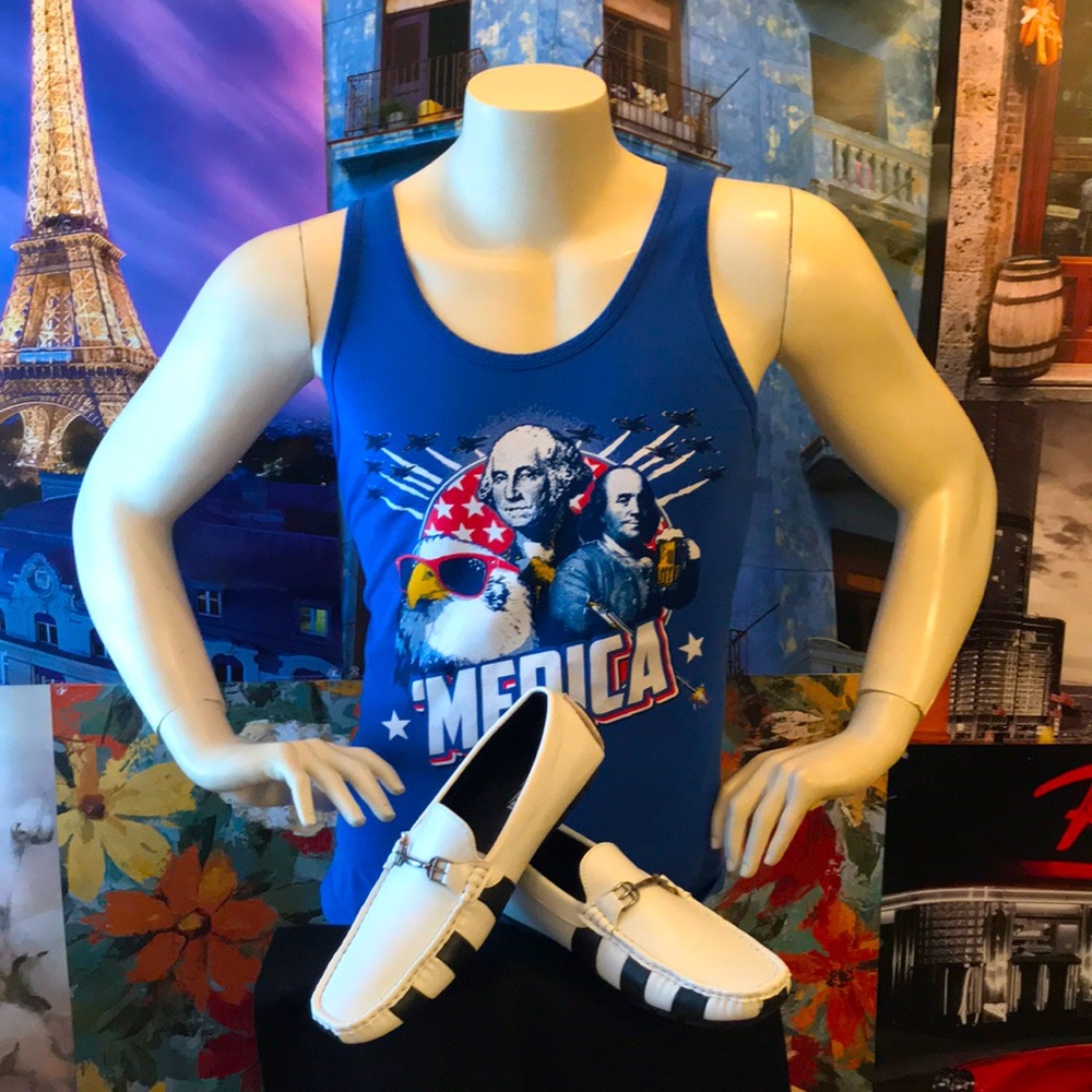 Tultex patriot Tank Top